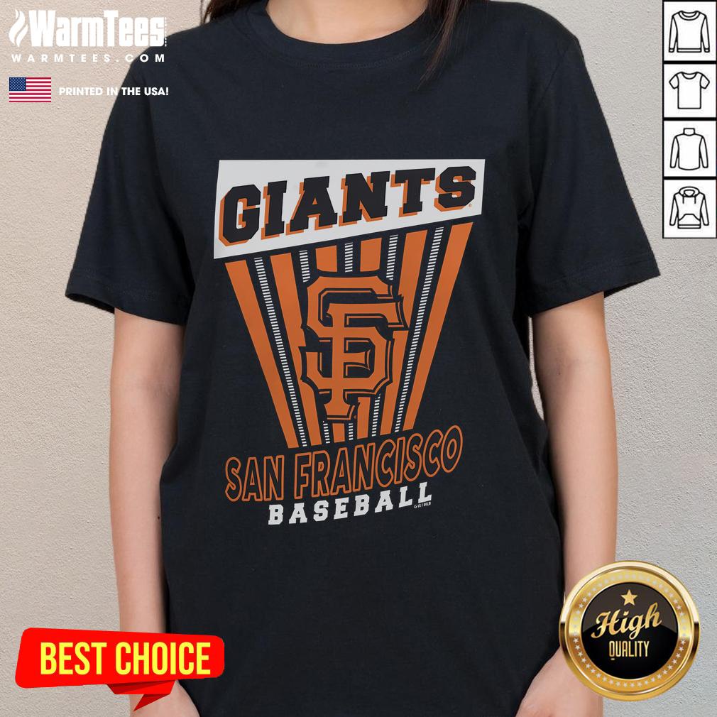 Awesome San Francisco Giants Baseball Starter Ladies Tee in vibrant colors, perfect for fans and casual wear.