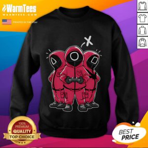Awesome Squid Gamers Sweatshirt featuring a vibrant squid graphic, perfect for gaming enthusiasts and stylish comfort.