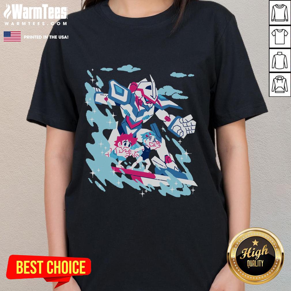 Awesome The Summer of Love Ladies Tee featuring vibrant colors and a stylish design perfect for summer fashion.