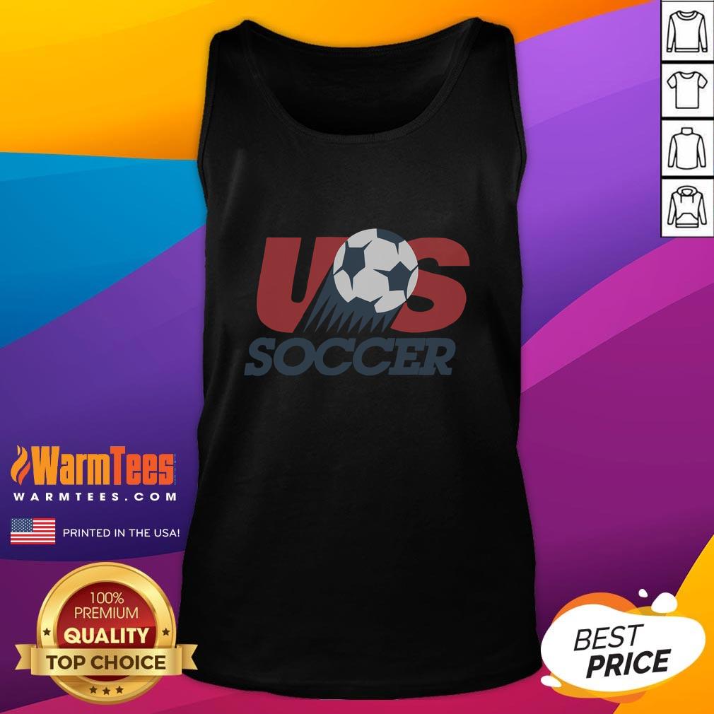 Awesome US Soccer 1993 Crest Tank Top featuring a vintage design and vibrant colors, perfect for soccer fans.