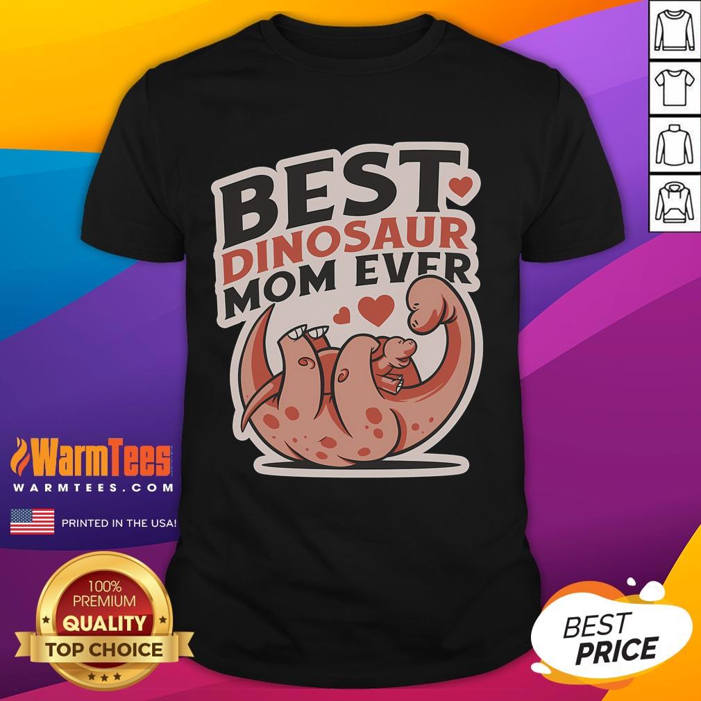 Alt Text: Cute Best Dinosaur Mom Ever Mamasaurus T-Shirt design featuring a playful dinosaur graphic and vibrant colors.