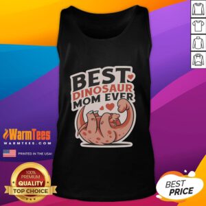 Adorable Mamasaurus tank top for the best dinosaur mom ever, featuring a cute design perfect for Mother's Day.
