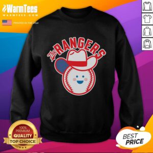Cute The Rangers Baseball Cowboy Sweatshirt featuring a stylish design for fans, perfect for game day and casual wear.