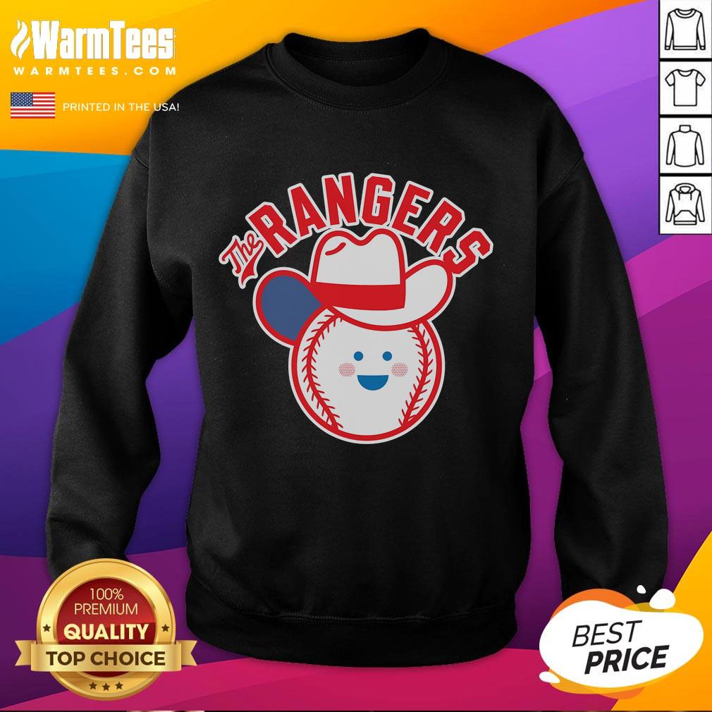 Cute The Rangers Baseball Cowboy Sweatshirt featuring a stylish design for fans, perfect for game day and casual wear.