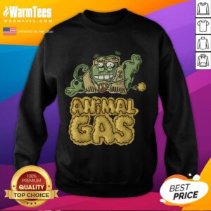 Alt Text: Funny Animal Gas Farting Frog Sweatshirt featuring a whimsical frog design, perfect for humor-loving animal lovers.