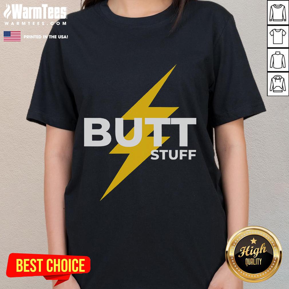 Funny cruising gays parade tee featuring humorous 'Butt Stuff Power Bottom' design for pride celebrations.
