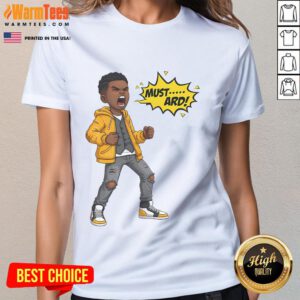 Funny mustard bold statement urban style design ladies tee featuring a playful graphic and trendy fit for casual wear.