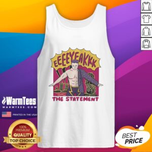 Funny Wrestle Pastel Eyeak Statement Tank Top showcasing a vibrant design perfect for casual wear and wrestling fans.
