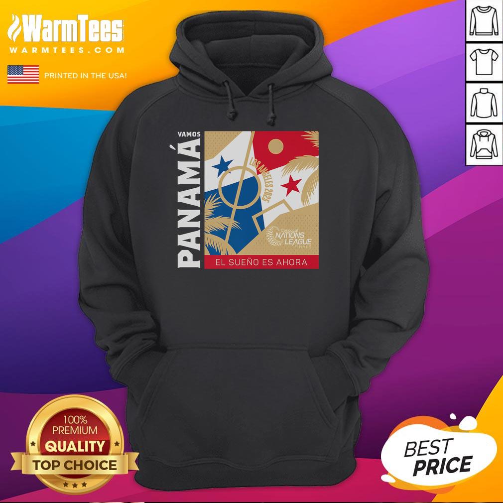 Good Panama Concacaf Nations League Finals hoodie featuring vibrant colors and official team logo, perfect for fans.