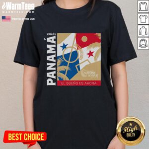 Good Panama Concacaf Nations League Finals Ladies Tee showcasing vibrant colors and stylish design for fans.