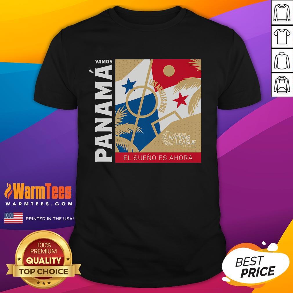 Good Panama Concacaf Nations League Finals T-Shirt featuring vibrant design and team colors for passionate fans.