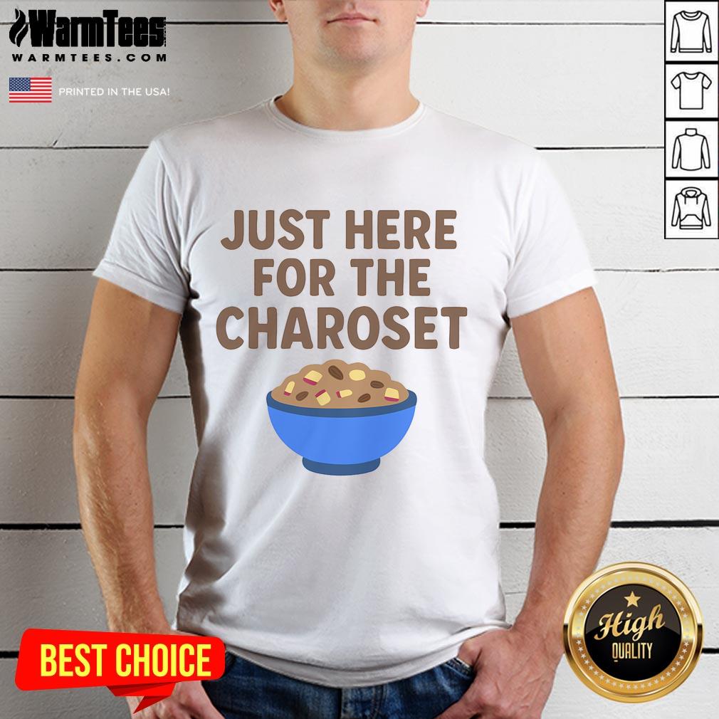 Good Passover desert Jewish food Charoset T-Shirt featuring a vibrant design celebrating traditional Passover cuisine.