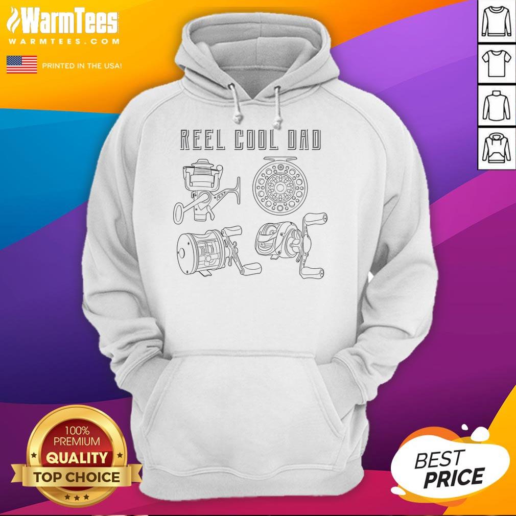 Cool dad wearing a Nice Reel Cool Dad Hoodie, showcasing a stylish and casual look perfect for any dad.