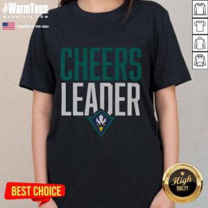 Nice UNC Wilmington Seahawks Cheer Leader Ladies Tee showcasing team spirit and style for fans.