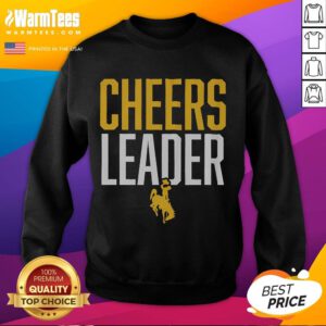 Nice Wyoming Cowboys cheerleader sweatshirt in vibrant colors, perfect for fans supporting their team.