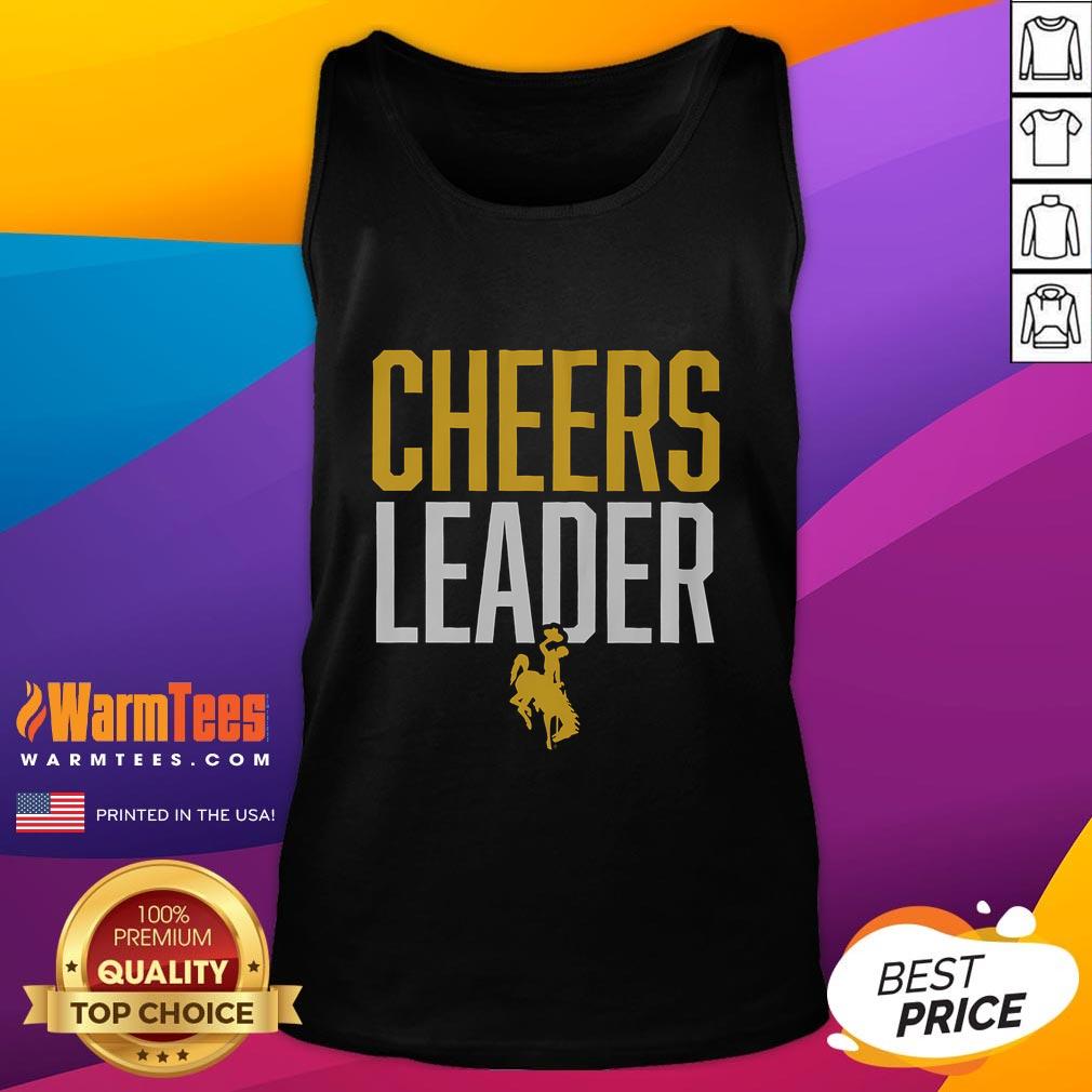 Nice Wyoming Cowboys cheerleader tank top in vibrant colors, perfect for game day and supporting your team in style.