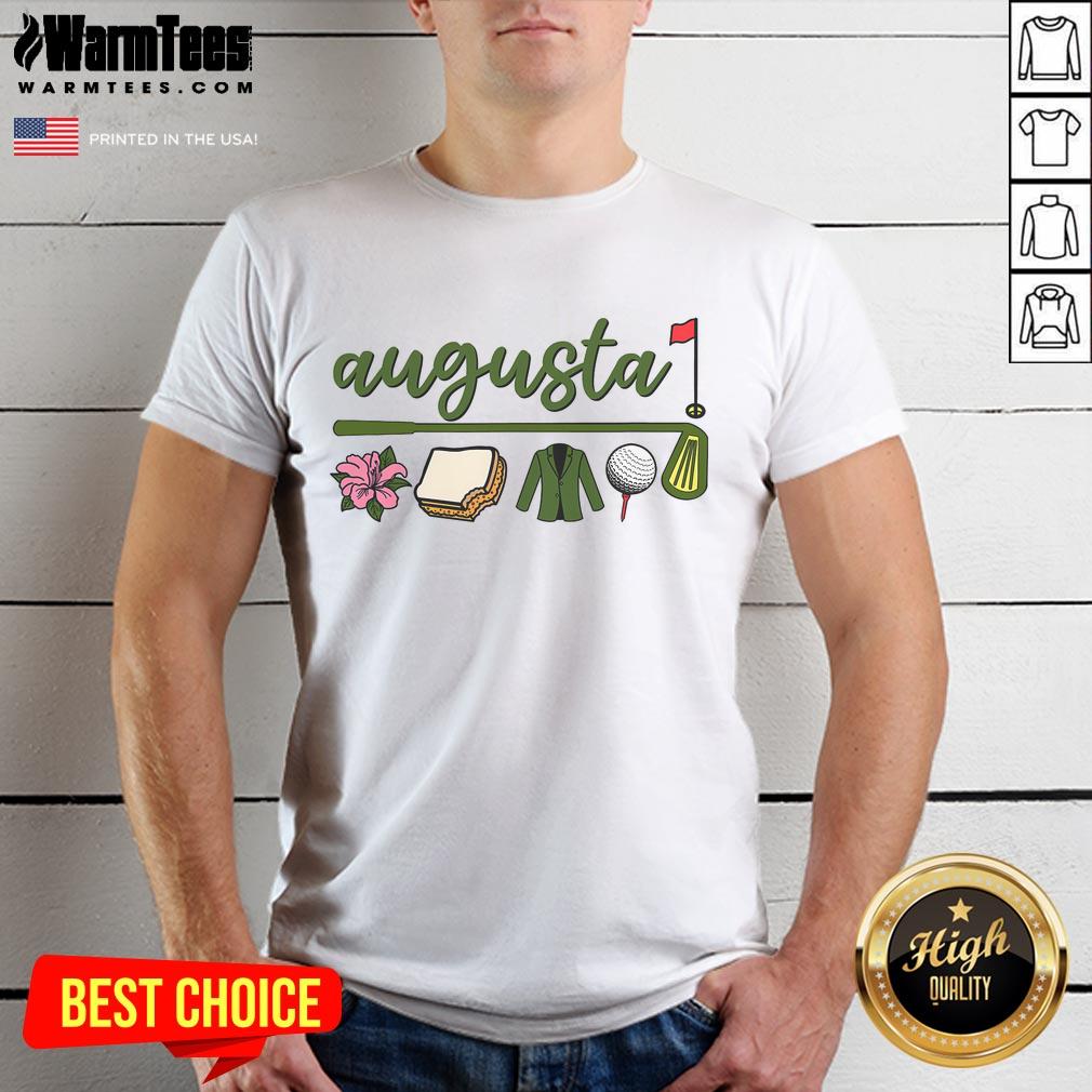 Official Augusta Georgia Azalea Golf Pimento Cheese Jacket T-Shirt featuring vibrant design and comfortable fit.
