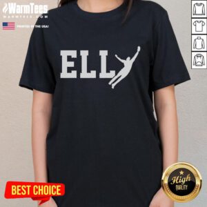 Official Elly De La Cruz Air Elly Ladies Tee featuring vibrant graphic design, perfect for fans and casual wear.