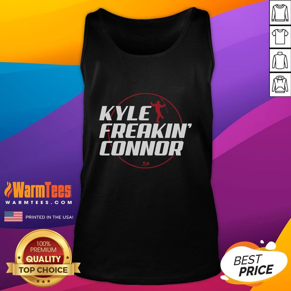 Official Kyle Freakin Connor tank top featuring vibrant graphics, perfect for fans and summer casual wear.