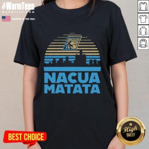 Official Nacua Matata Michigan Panthers Ladies Tee featuring vibrant team colors and logo, perfect for fans.