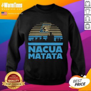Official Nacua Matata Michigan Panthers sweatshirt in black, featuring the team's logo and stylish design for fans.