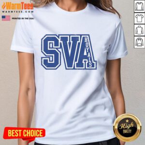 Original SVA Royals Summit View Academy ladies tee in vibrant colors, perfect for school spirit and casual wear.