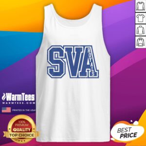 Alt Text: Original SVA Royals Summit View Academy tank top featuring a stylish design and school spirit colors.