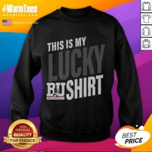 Premium Boston Terriers sweatshirt featuring a 'This Is My Lucky' design, perfect for dog lovers and casual wear.