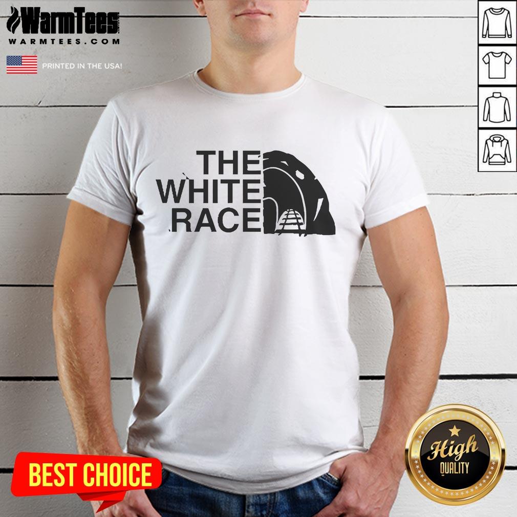 Premium The White Race T-Shirt featuring a stylish design and comfortable fit, perfect for casual wear.