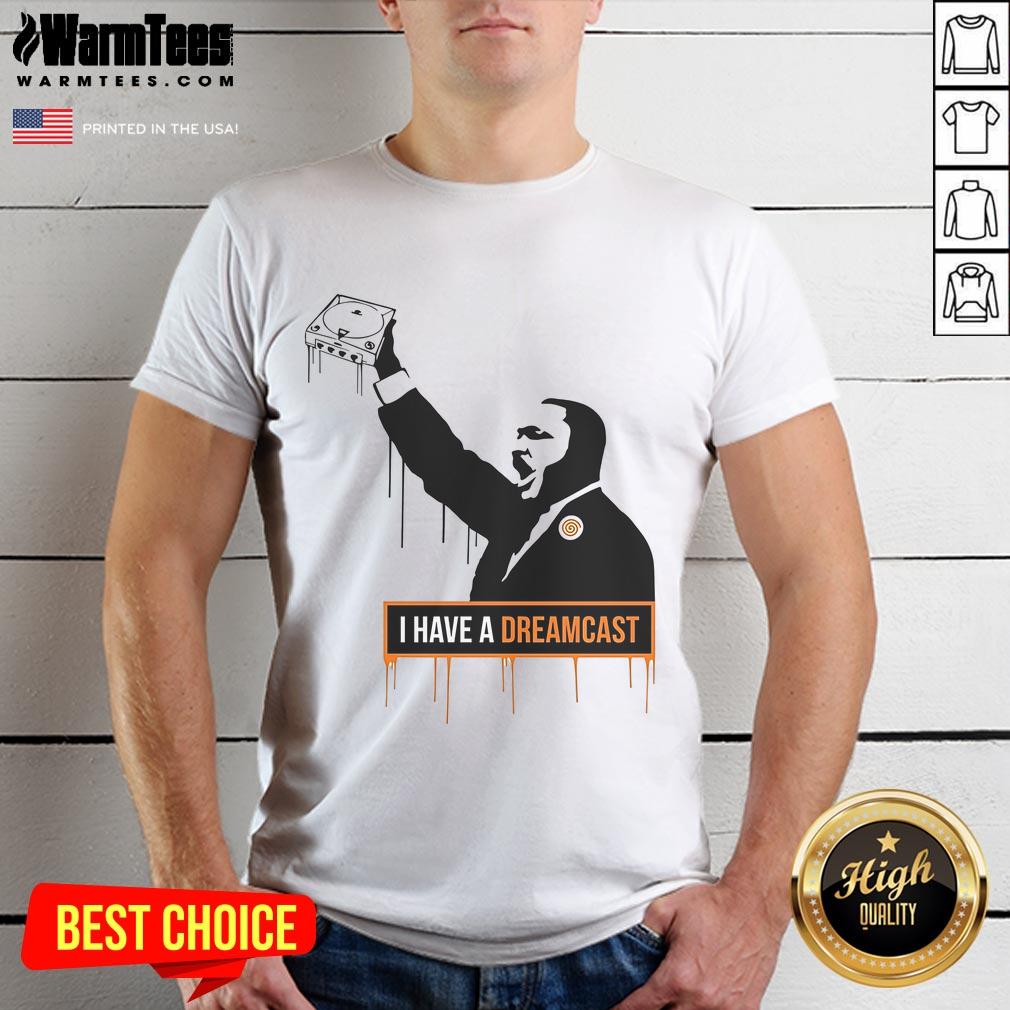 Alt Text: Awesome I Have A Dreamcast T-Shirt featuring vibrant graphics and retro gaming design for Dreamcast fans.
