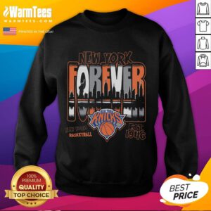 Awesome New York Knicks regional sweatshirt featuring team colors and logo, perfect for fans and colder weather.