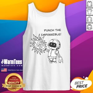 Awesome Punch The Impossible Tank Top featuring a vibrant design and comfortable fit, perfect for casual wear and workouts.