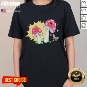 Cute American Socks Never Stop Growing Ladies Tee featuring a playful design and vibrant colors, perfect for casual wear.