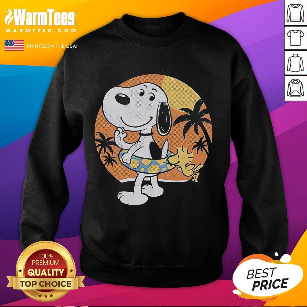 Adorable beagle wearing a sun-block sweatshirt, perfect for pet lovers looking for cozy and cute dog apparel.