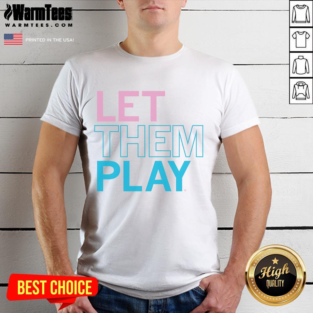 Cute Let Them Play T-Shirt featuring playful design, perfect for kids' casual wear and outdoor activities.
