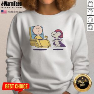 Cute Snoopy Peanuts Woodstock X-Men sweatshirt featuring vibrant graphics and cozy design for fans of comics and cartoons.