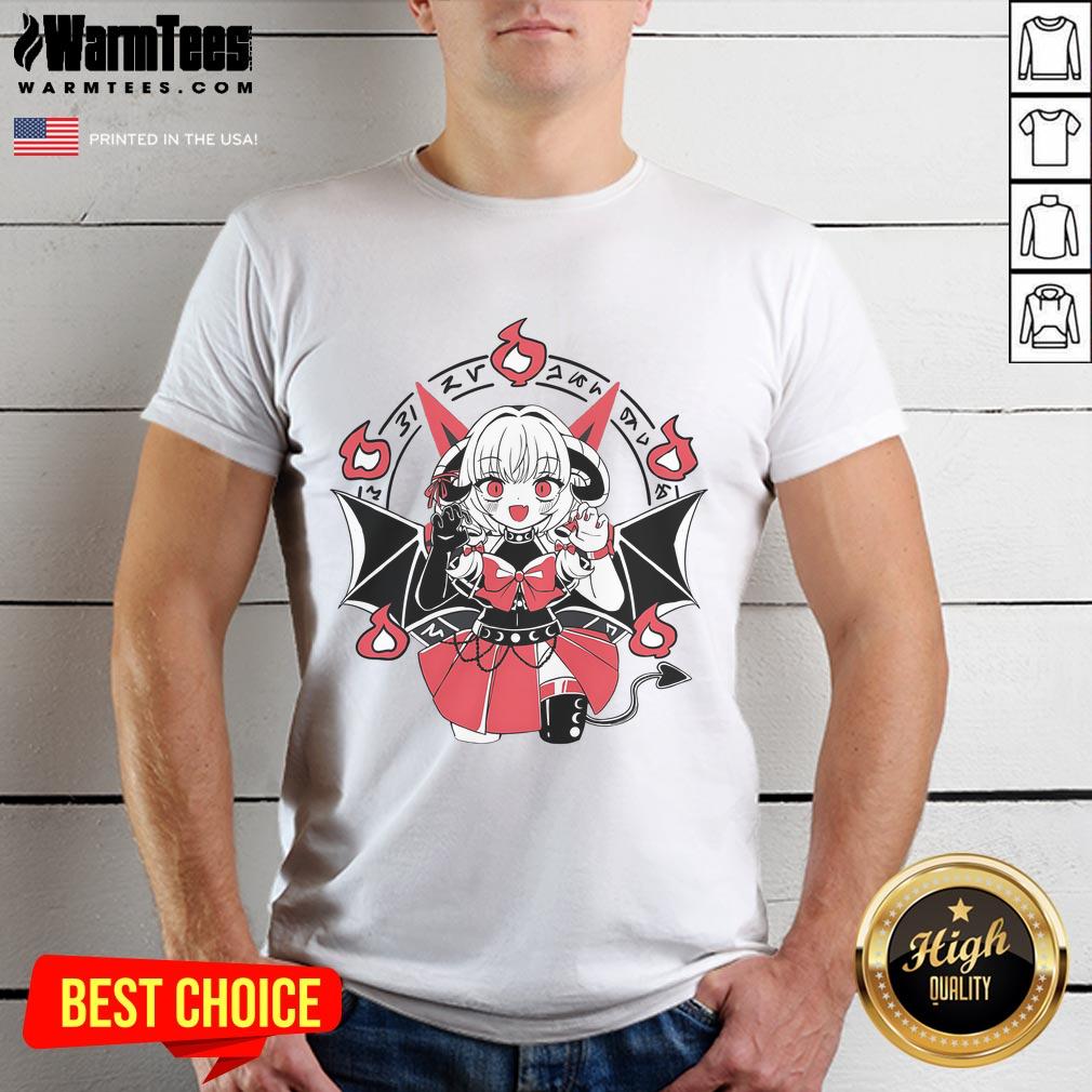 Cute Textilgremlin Vorbestellung Lightmotif Waifu T-Shirt featuring vibrant anime-inspired design and playful graphics.