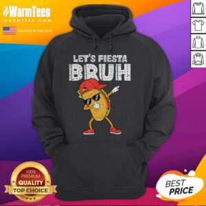 Alt Text: Funny taco dabbing in a colorful design, perfect for Cinco de Mayo fiesta celebrations on a cozy Mexican hoodie.