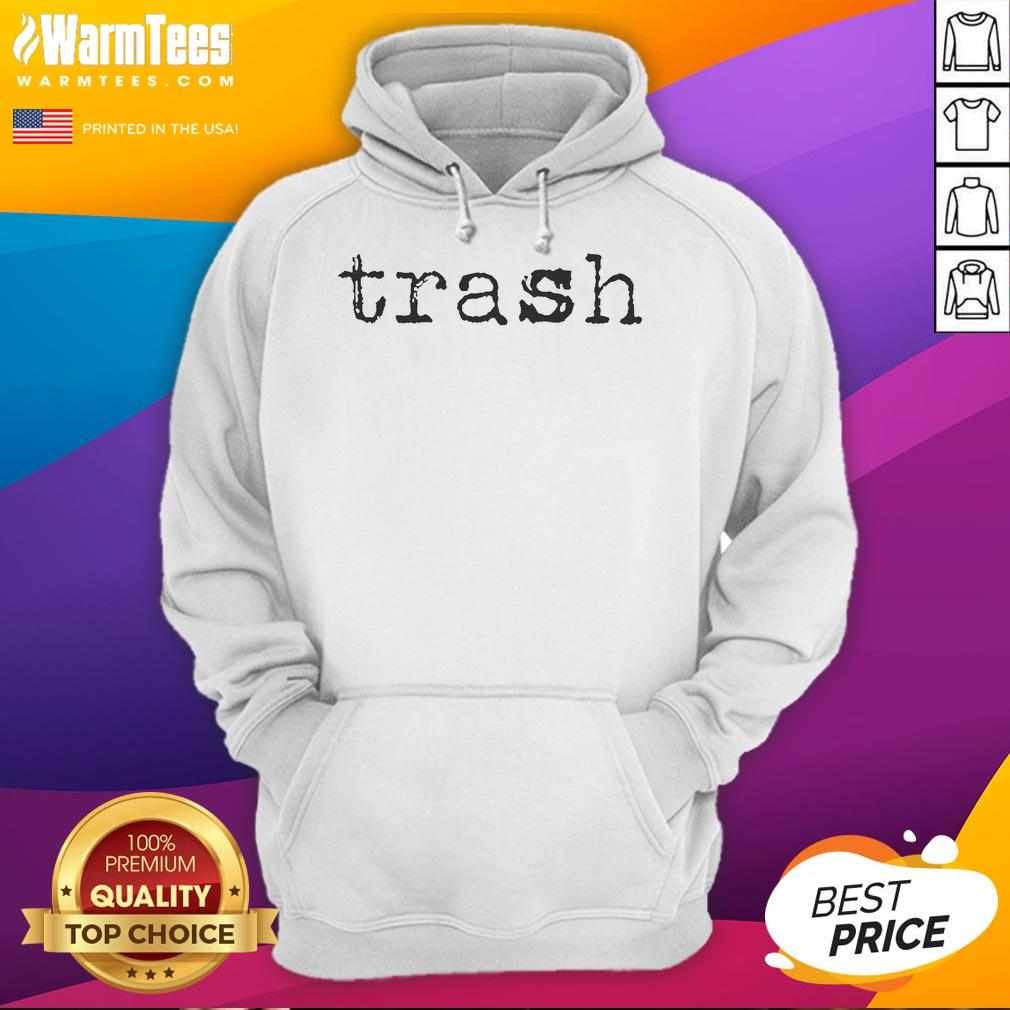 Funny Trash Hoodie featuring a playful graphic design, perfect for casual wear and making a humorous fashion statement.