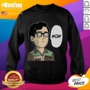 Alt Text: Funny Wow Saitama Ok Meme Sweatshirt featuring a humorous design inspired by the popular anime character Saitama.