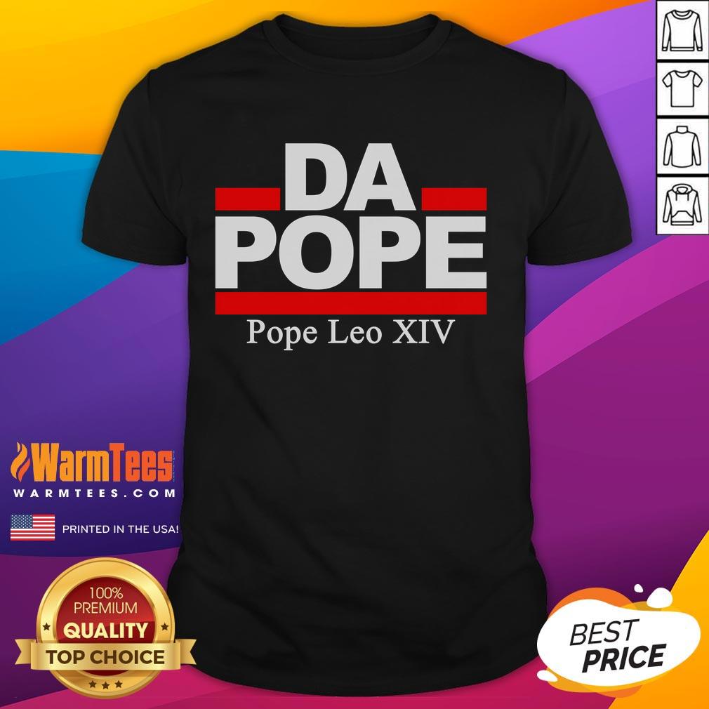 Good Chicago Da Pope Leo XIV Cardinal Robert Prevost T-Shirt featuring vibrant design and religious themes.