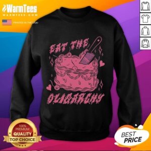 Good Eat The Oligarchy Knife Sweatshirt featuring bold graphic design and stylish fit for casual wear.