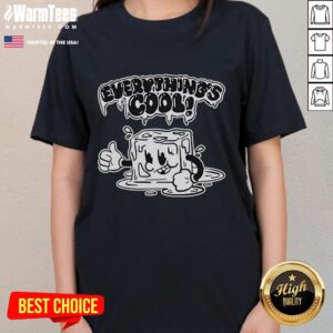 Good Everything's Cool Two Crows Ladies Tee featuring a stylish design and vibrant colors for casual wear.