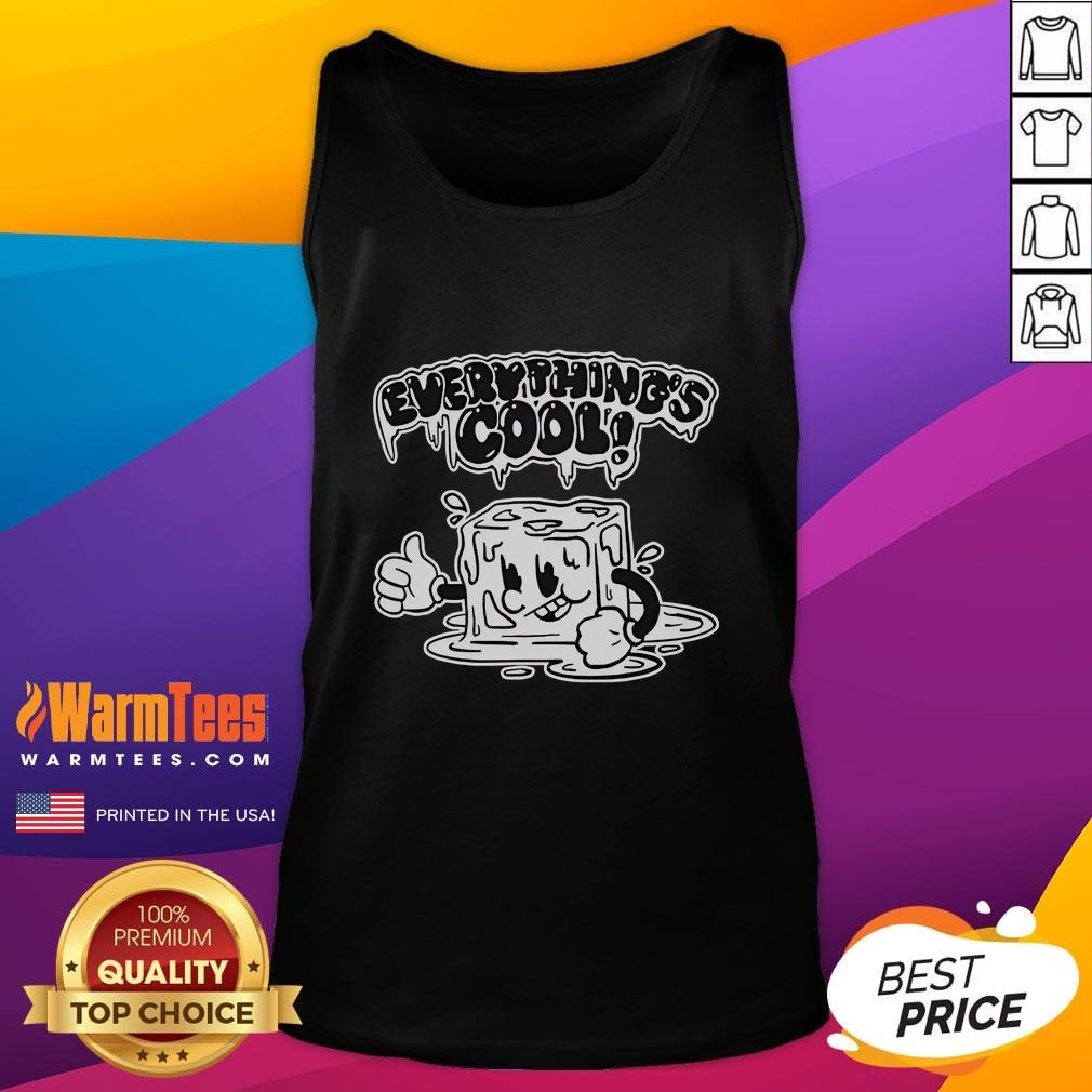 Stylish Good Everythings Cool Two Crows tank top featuring a vibrant crow graphic, perfect for casual summer wear.