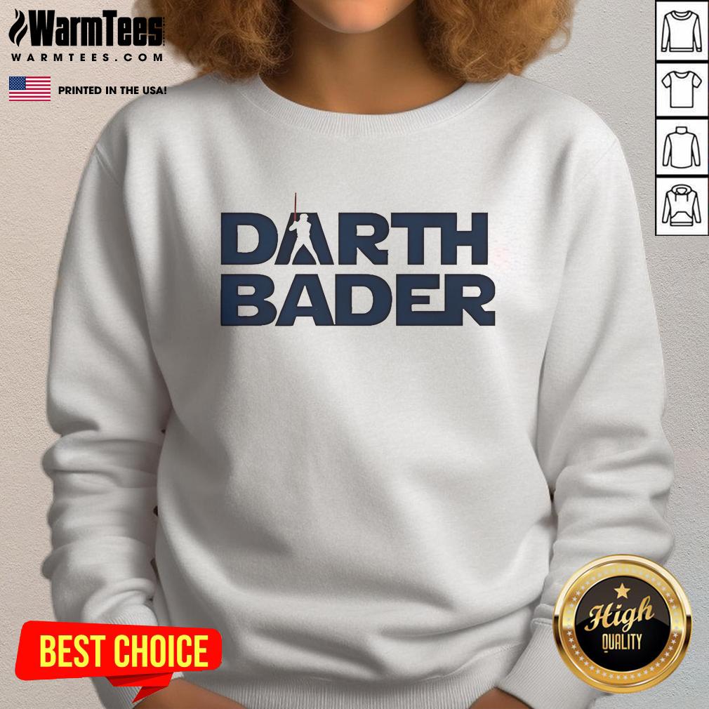 Good Harrison Bader Minnesota Twins Darth Bader sweatshirt featuring a stylish design for baseball fans.