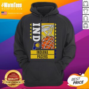 Good Indiana Pacers Basketball Ballin 2025 hoodie featuring team colors and logo, perfect for fans and casual wear.