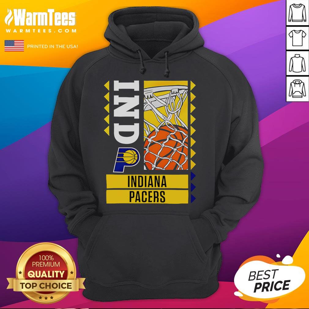 Good Indiana Pacers Basketball Ballin 2025 hoodie featuring team colors and logo, perfect for fans and casual wear.