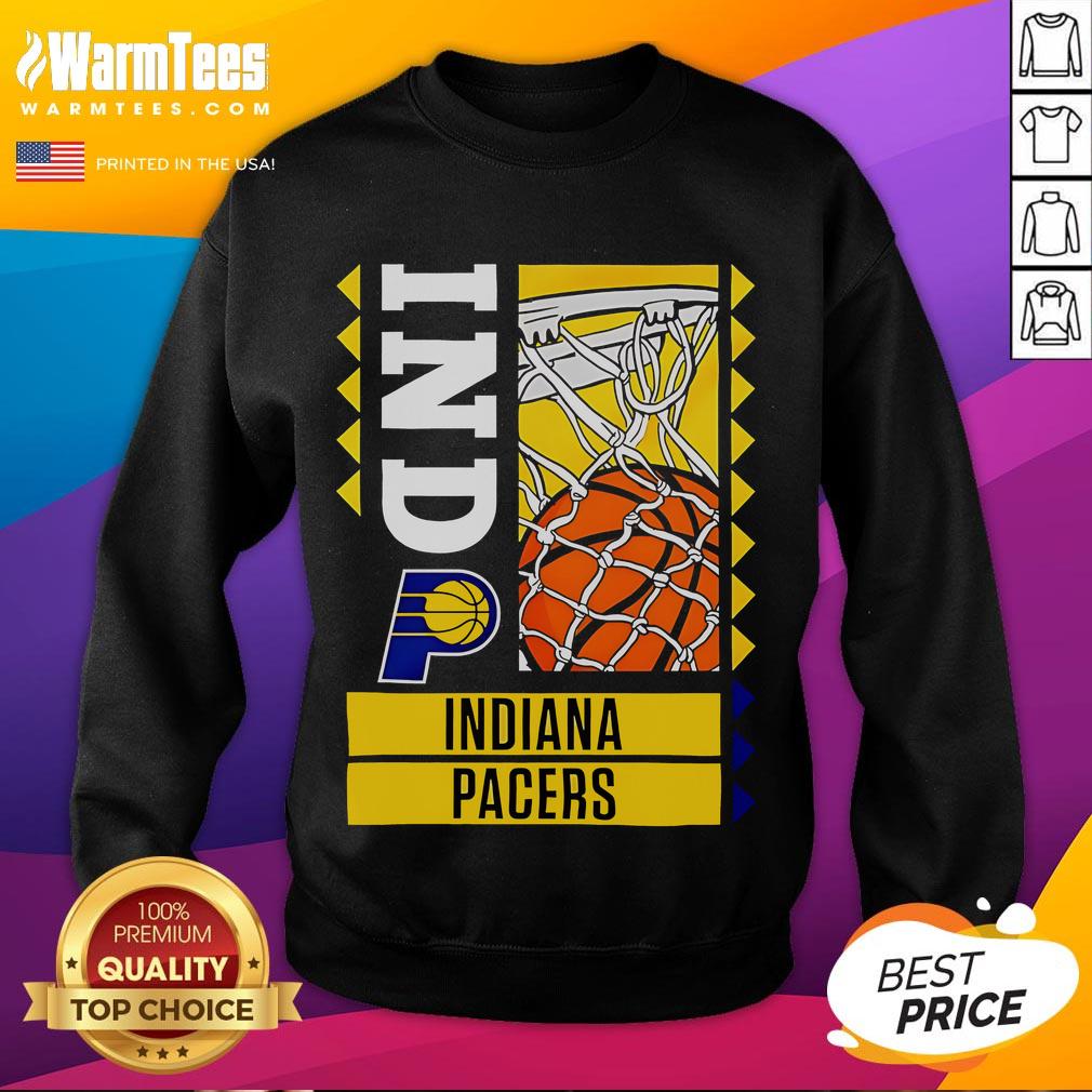 Good Indiana Pacers Basketball Ballin 2025 Sweatshirt featuring vibrant team colors and logo for fans and athletes.