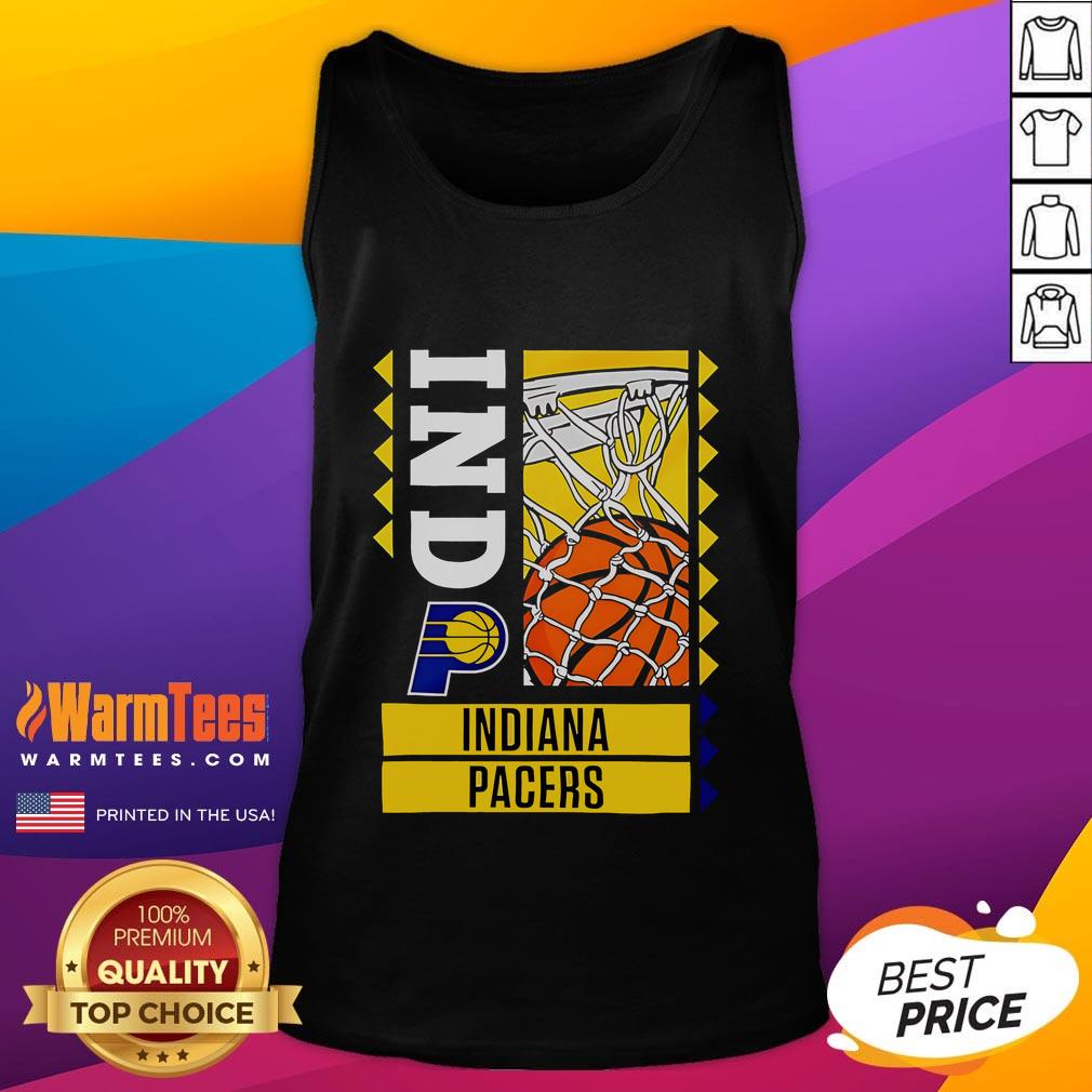 Good Indiana Pacers Basketball Ballin 2025 tank top featuring team colors and logo, perfect for fans and summer wear.