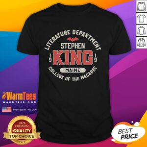 Good Ka-Tet19 Net College Of The Macabre T-Shirt featuring a dark, gothic design perfect for horror enthusiasts.